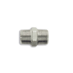 Nipple with conical male thread A122