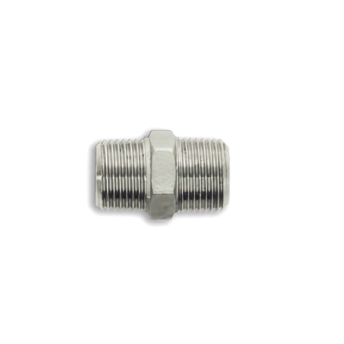 Nipple with conical male thread A122