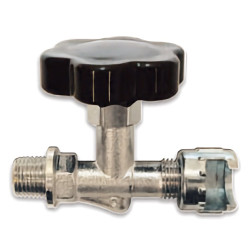 Line tap with milled nut A301