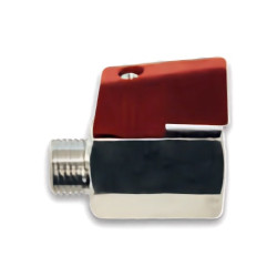 Lever male-female ball tap mini A304