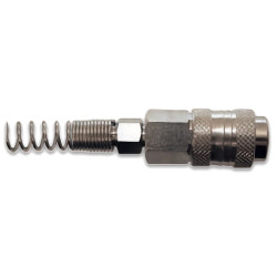 Universal quick coupler for spiral hose A323