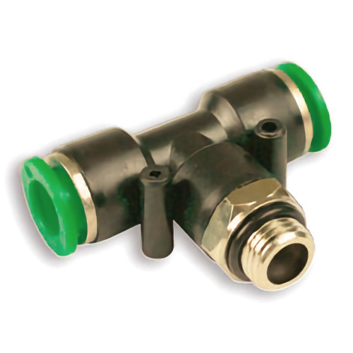 Adjustable male T thread with OR B255