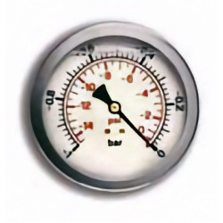Vacuum pressure gauge rear connection D224