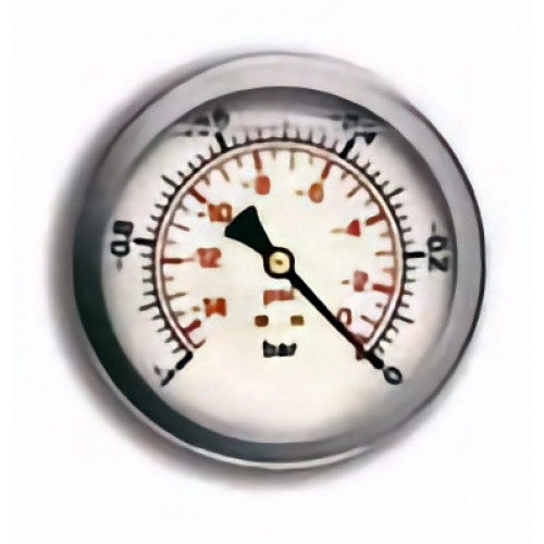 Vacuum pressure gauge rear connection D224