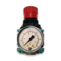Pressure regulator with gauge F080
