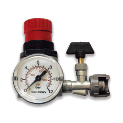 Micro pressure regulator with 1 outlet F200