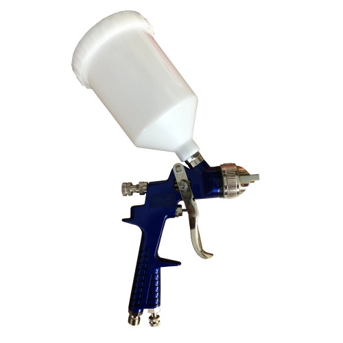Professional paint spray gun with a metal tank | H-881