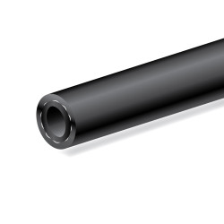 Rubber tube with textile cord 8x17 mm