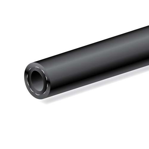 Rubber tube with textile cord 8x17 mm