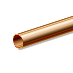 Copper tube 10x1 mm