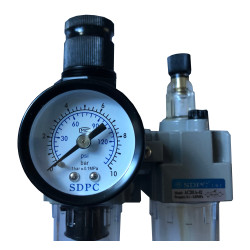 Pneumatic reducer with filter and lubricator | AC201A-02