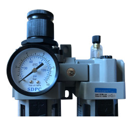 Pneumatic reducer with filter and lubricator | AC401A-04