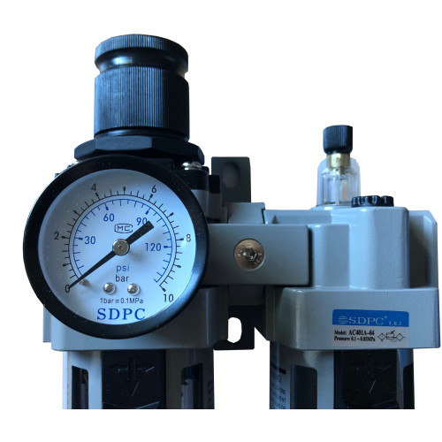 Pneumatic reducer with filter and lubricator | AC401A-04